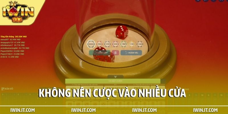 Không nên cược vào nhiều cửa