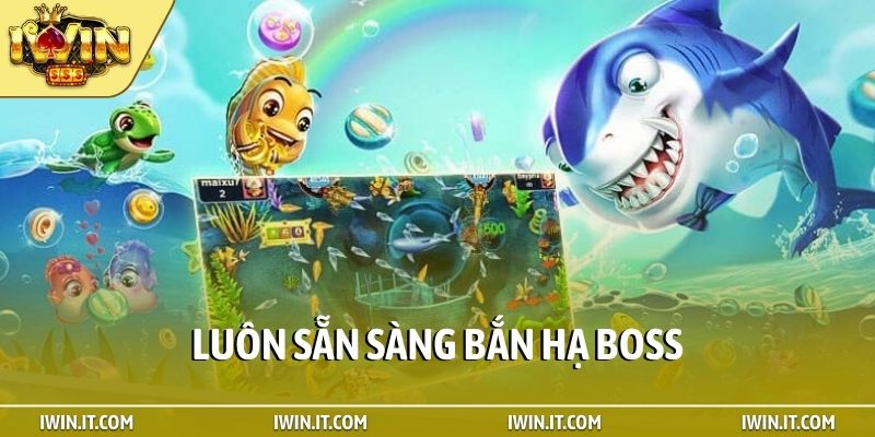 Luôn sẵn sàng bắn hạ boss